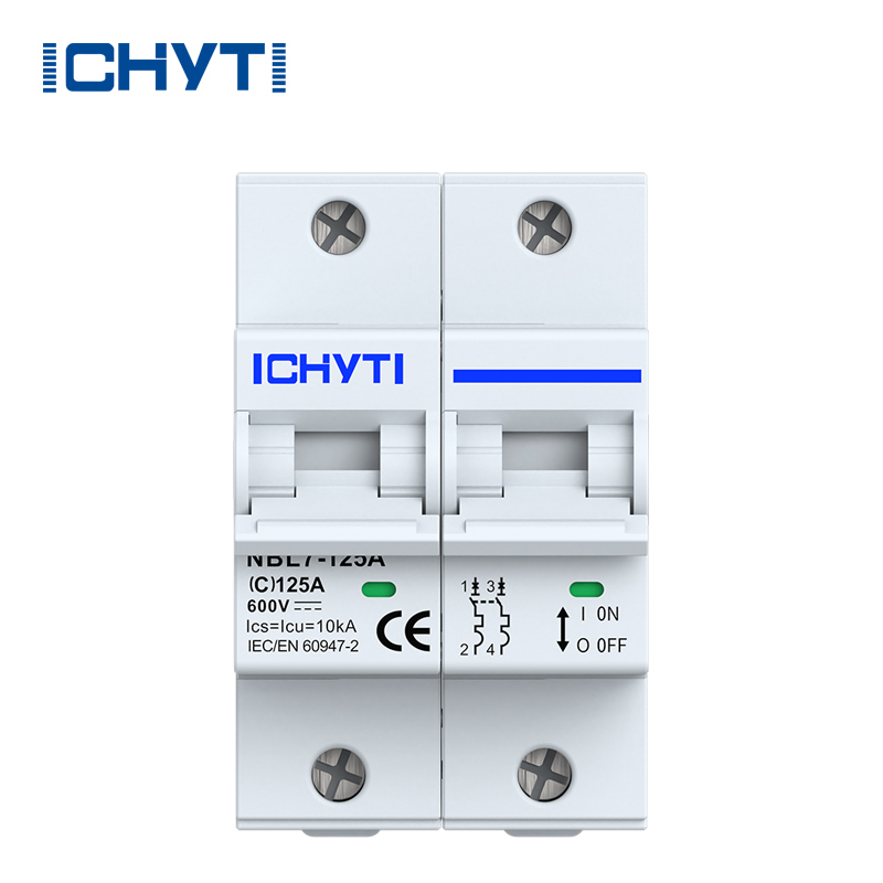 Polaritás nélküli 125A DC MCB